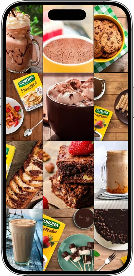 Grille Instagram gastronomie