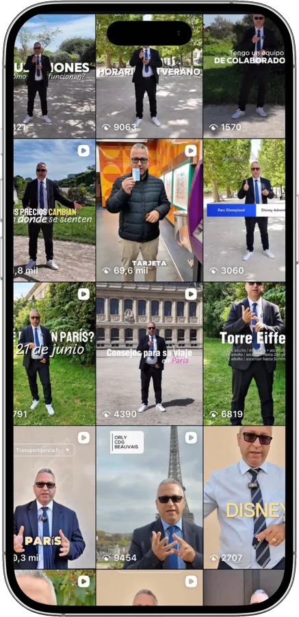 Grille Instagram corporate