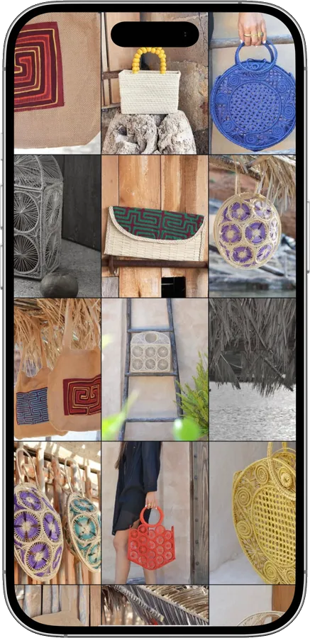 Grille Instagram artisanat