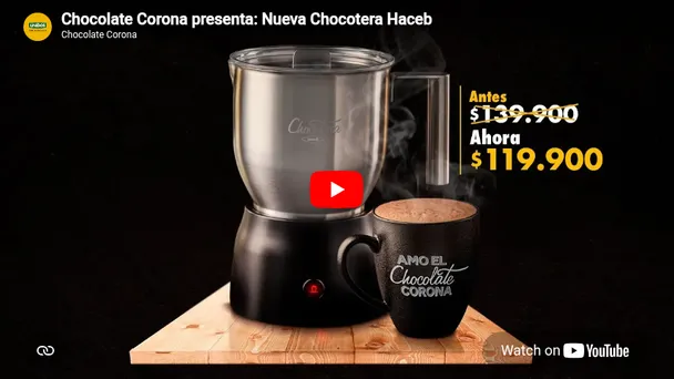 Spot Chocolatera Corona